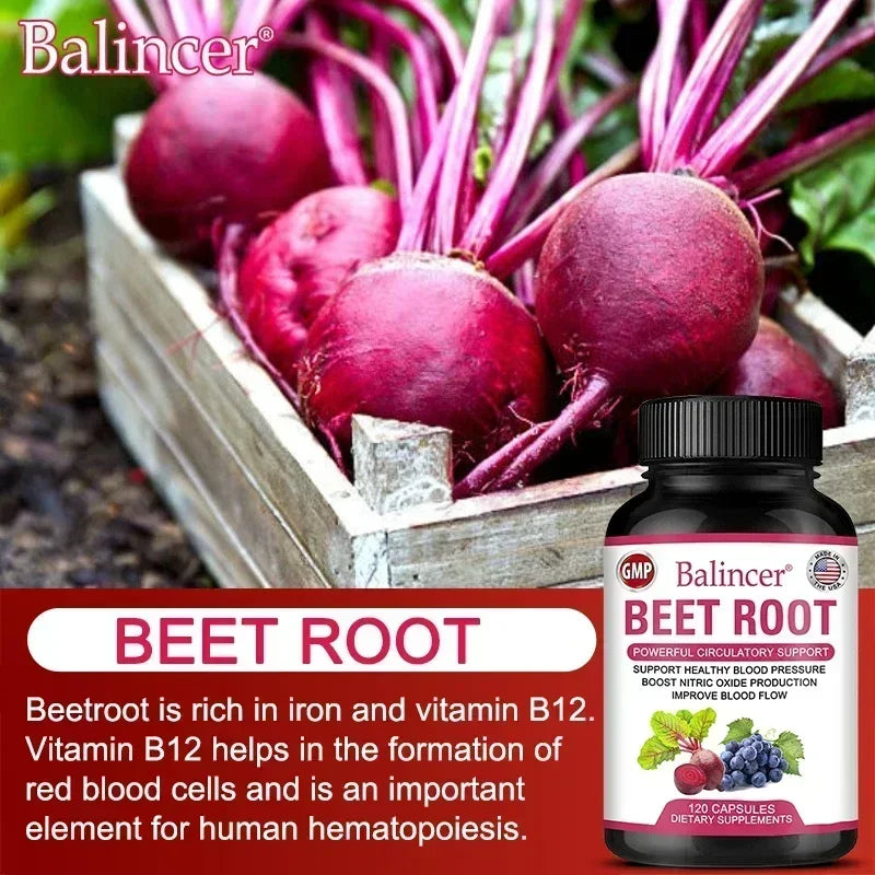 VelixoLab BeetFlow (Balincer Beet Root Capsules)
